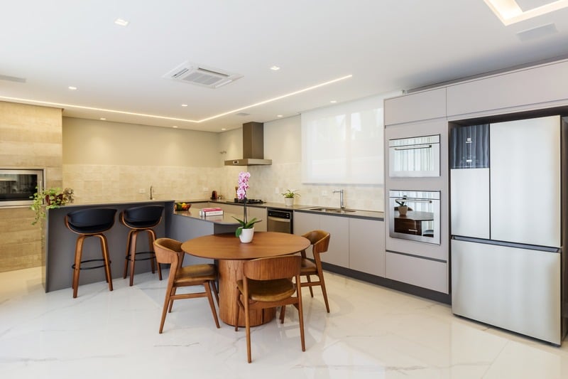 Quarto com iluminação natural